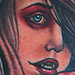 Tattoos - Vampire Girl Tattoo - 56521